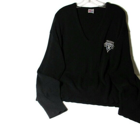 VTG  NFL Raiders Football Sweater - Picture 3 of 7